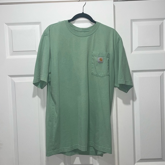 Carhartt Other - Teal/Green short sleeve carhartt shirt